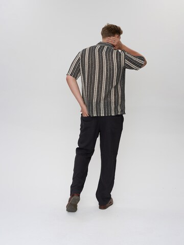 Dxnmxrk Loosefit Broek 'DXGaston' in Zwart