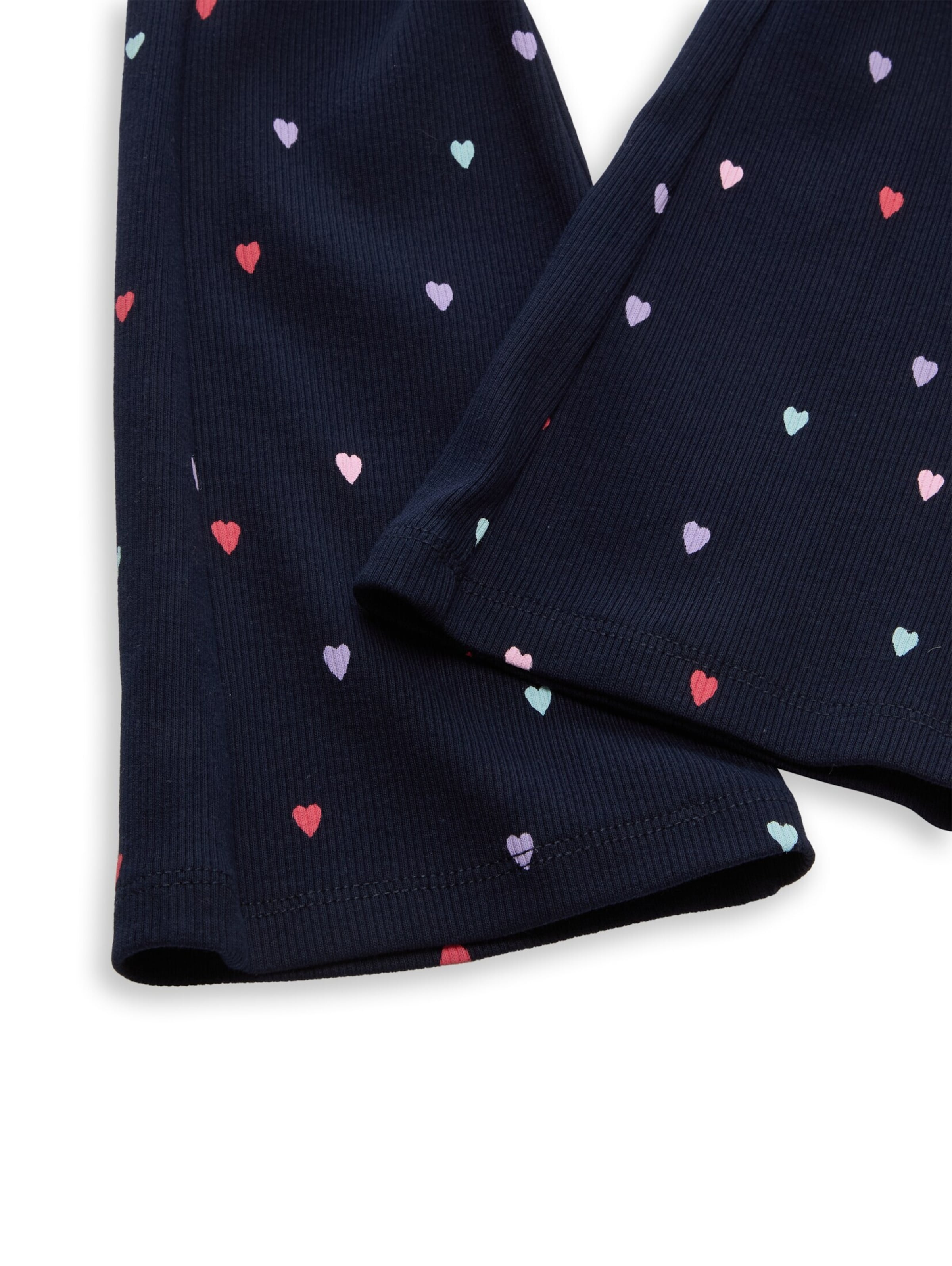 TOM TAILOR Flared Leggings in Blue