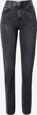 Gina Tricot Slimfit Jeans i svart: framsida