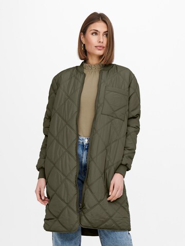 Veste mi-saison 'VIOLA' ONLY en vert : devant