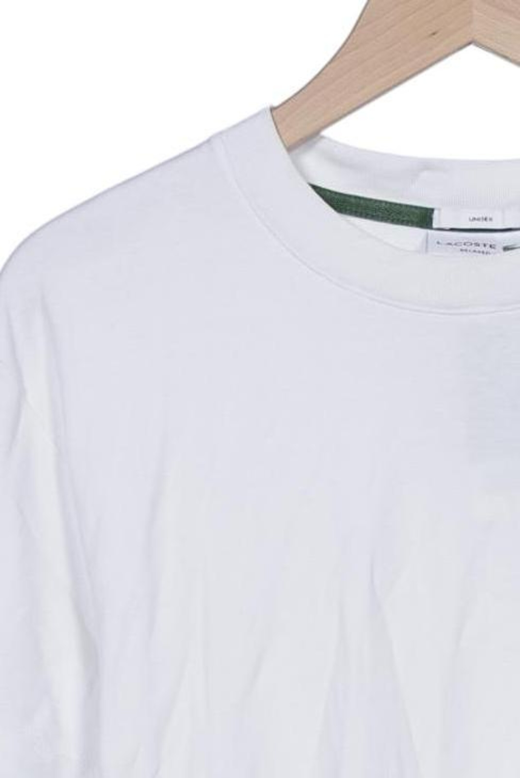 LACOSTE T-Shirt M in Weiß