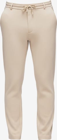 Ombre Regular Chino trousers in Beige: front