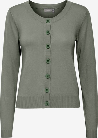 Fransa Knit Cardigan 'ZUVIC' in Green: front