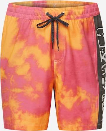 QUIKSILVER Board Shorts 'VOLLEY' in Pink: front