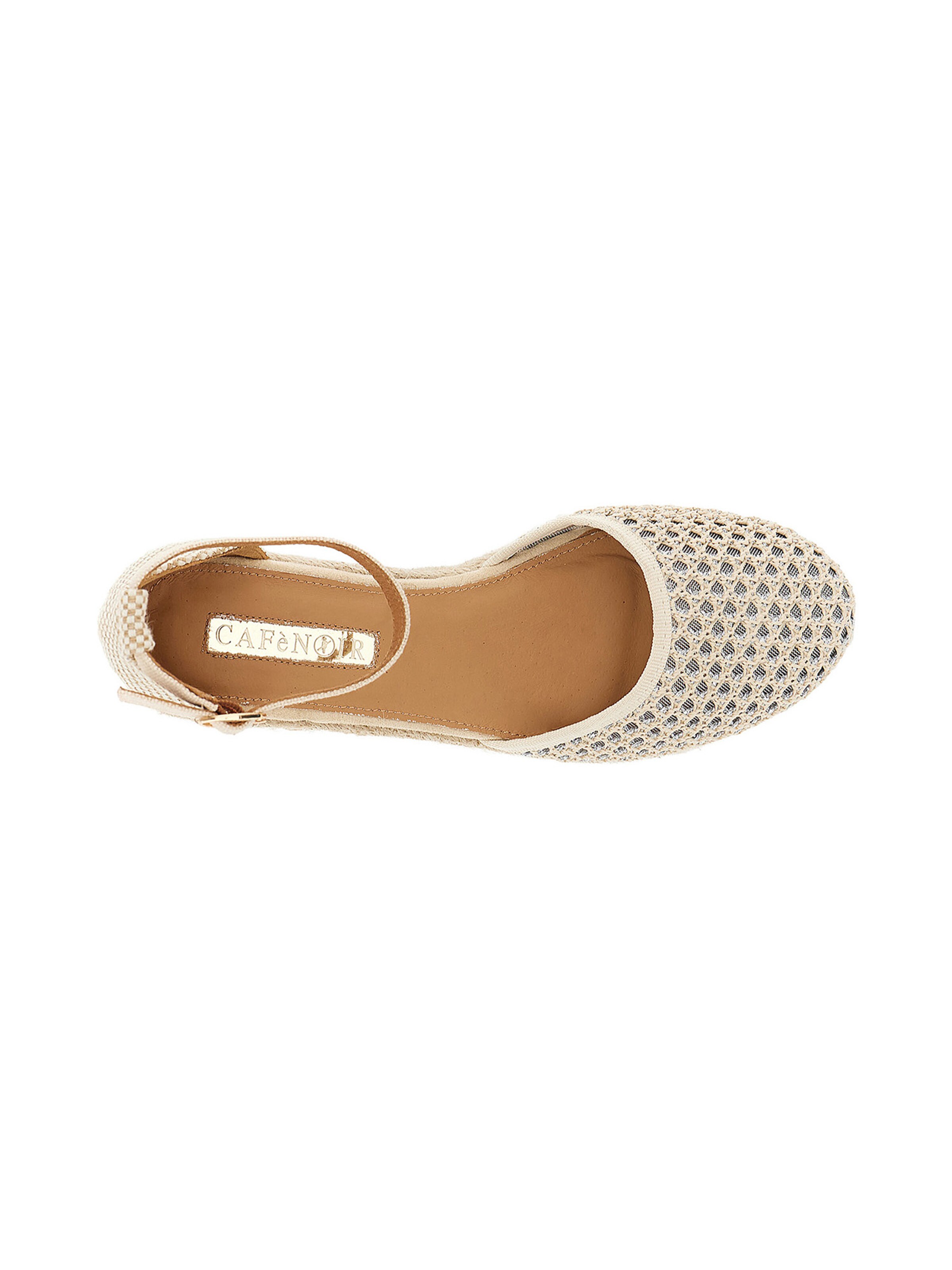CAFè NOIR Sandal in White