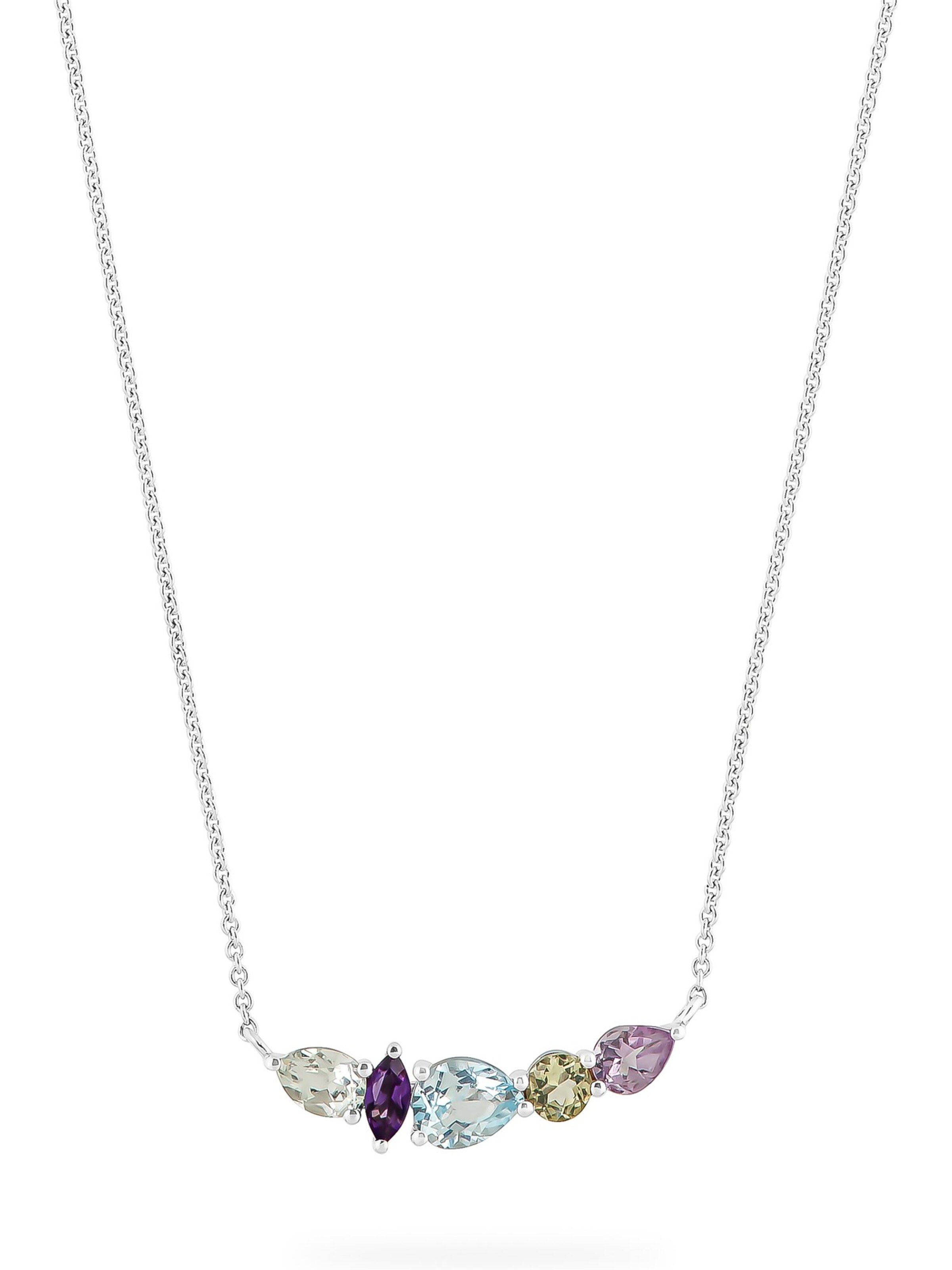 CHRIST Kette in Weiß: Vorderseite