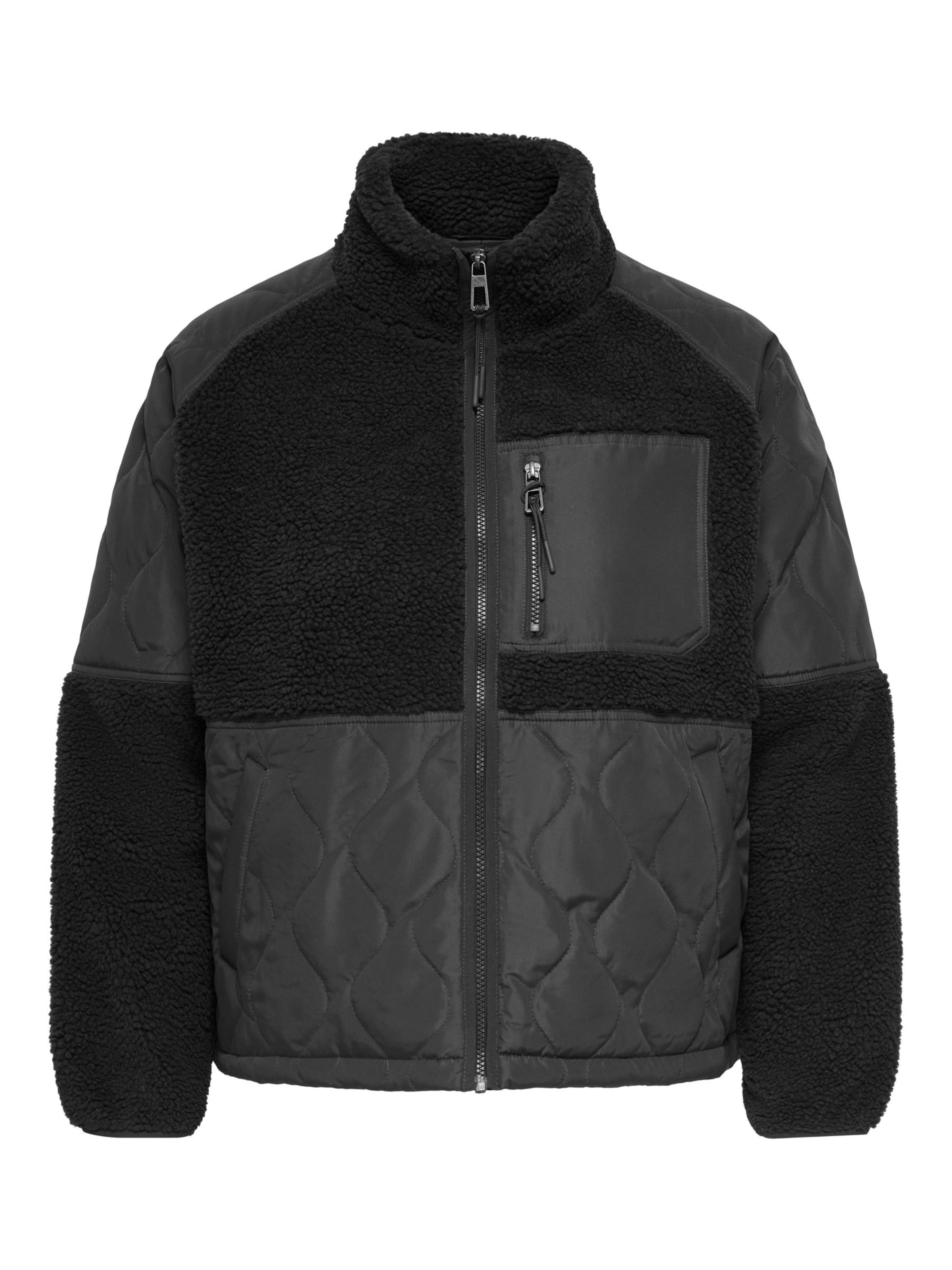 ONLY Carmakoma Between-season jacket 'CAROhio' in Black: front