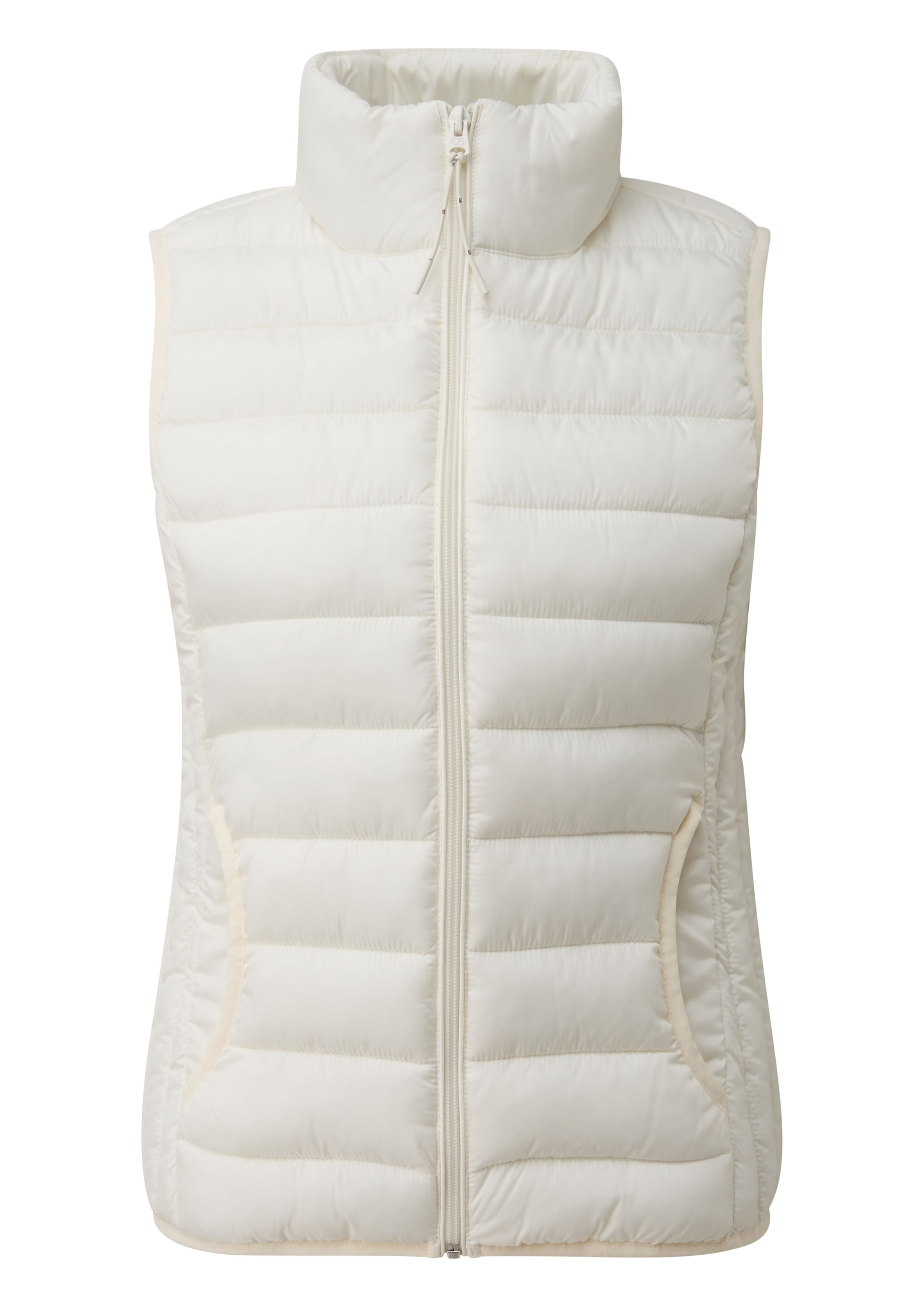 QS Bodywarmer in Beige: voorkant