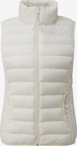 Gilet QS en beige : devant