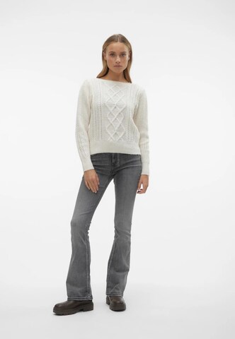 VERO MODA Sweater 'Mara' in White
