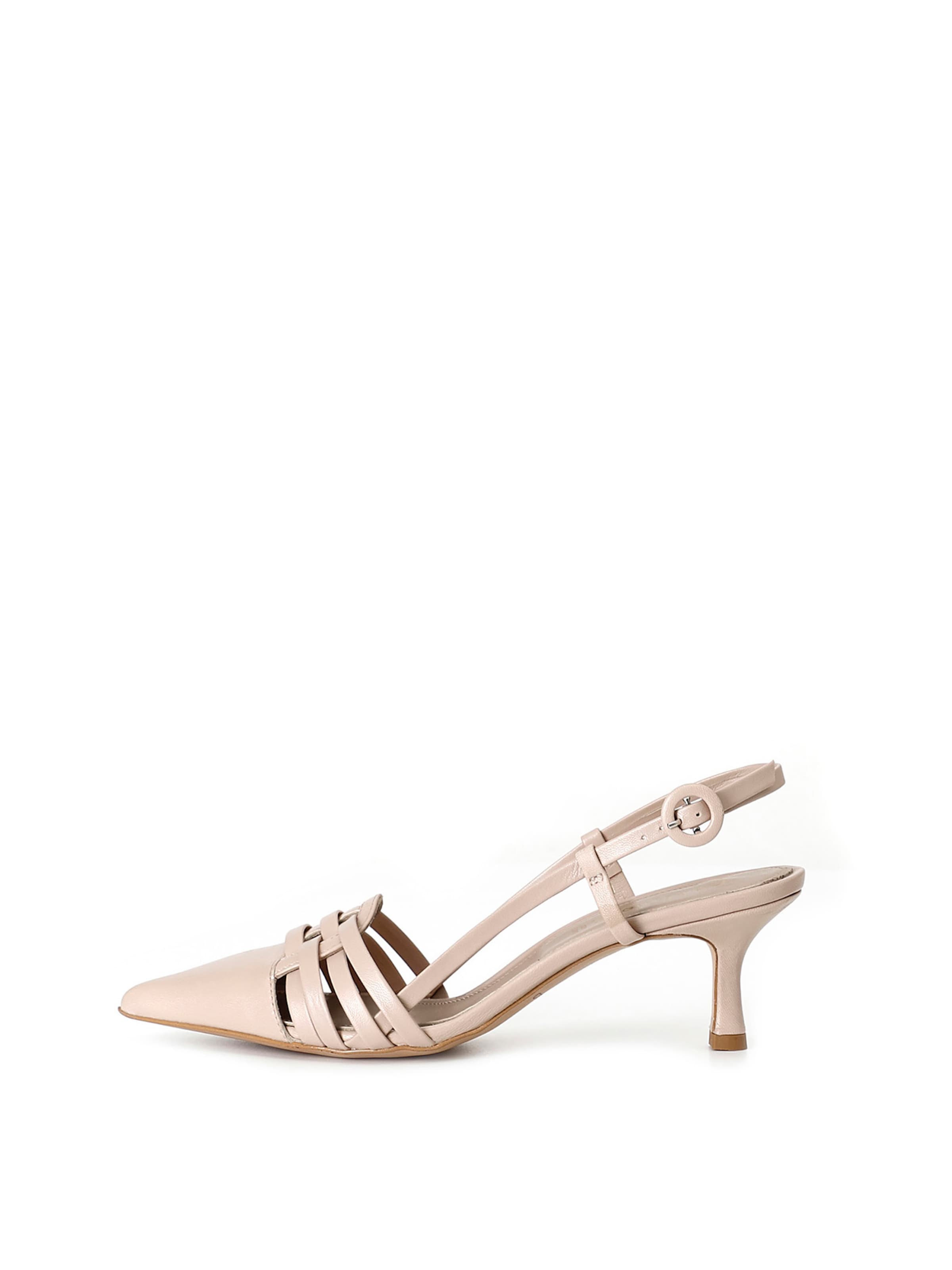 CAFè NOIR Pumps in Bruin: voorkant