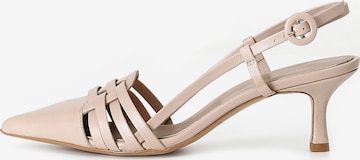 Décolleté di CAFè NOIR in marrone: frontale