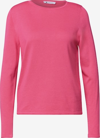 STREET ONE Sweater in Pink: front