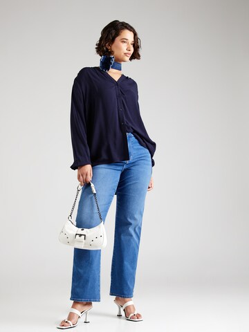 ONLY Carmakoma Blouse 'CARANITA' in Blue