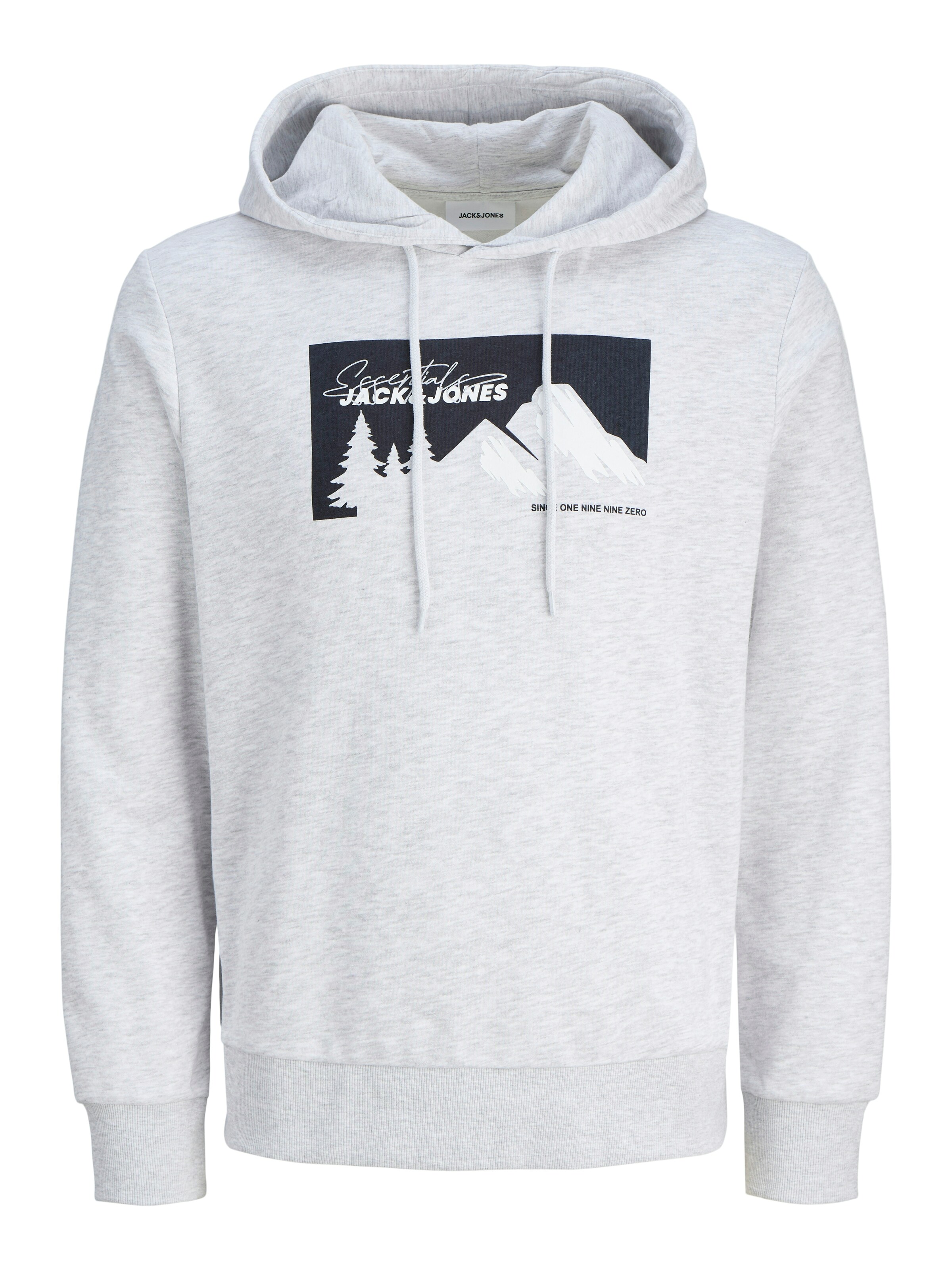 Jack & Jones Junior Sweatshirt in Grau: Vorderseite