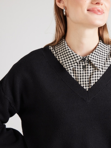VERO MODA Pullover 'VMGOLD LINK' i sort