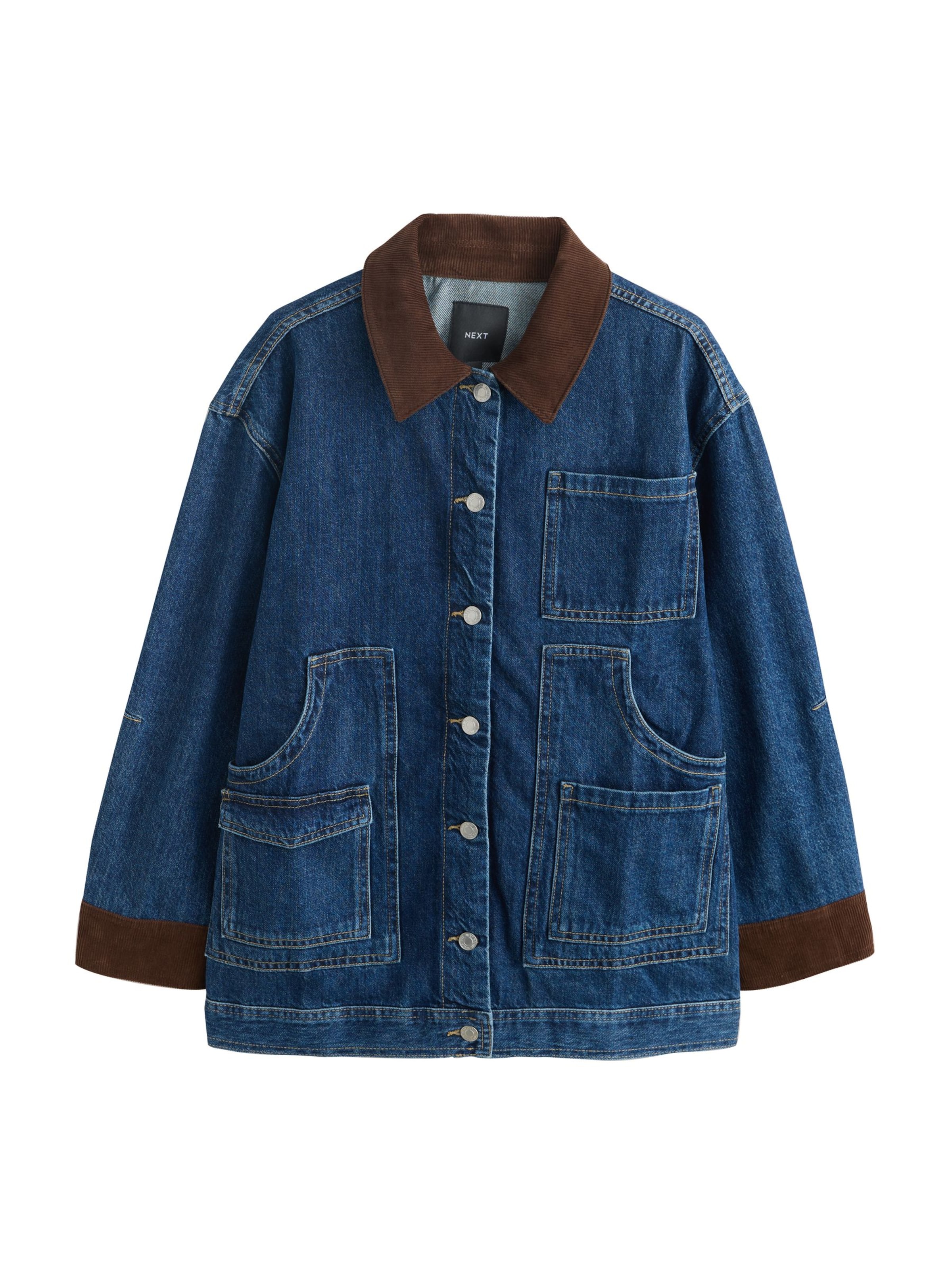 Next Between-season jacket in Blue: front