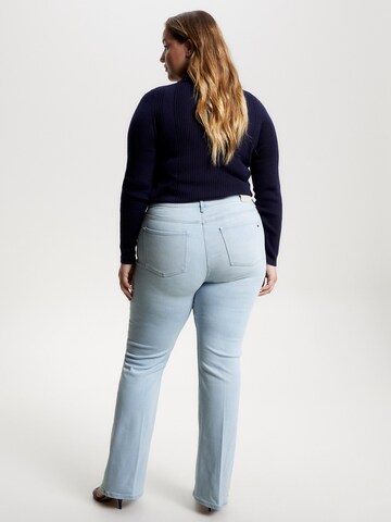 Tommy Hilfiger Curve Bootcut Jeans in Blauw