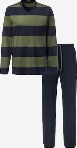 s.Oliver Pyjama lang in Blauw: voorkant