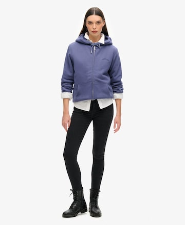 Superdry Sweatvest in Blauw