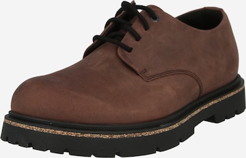 BIRKENSTOCK Nauhakengät 'LEOI Habana' värissä ruskea: etupuoli