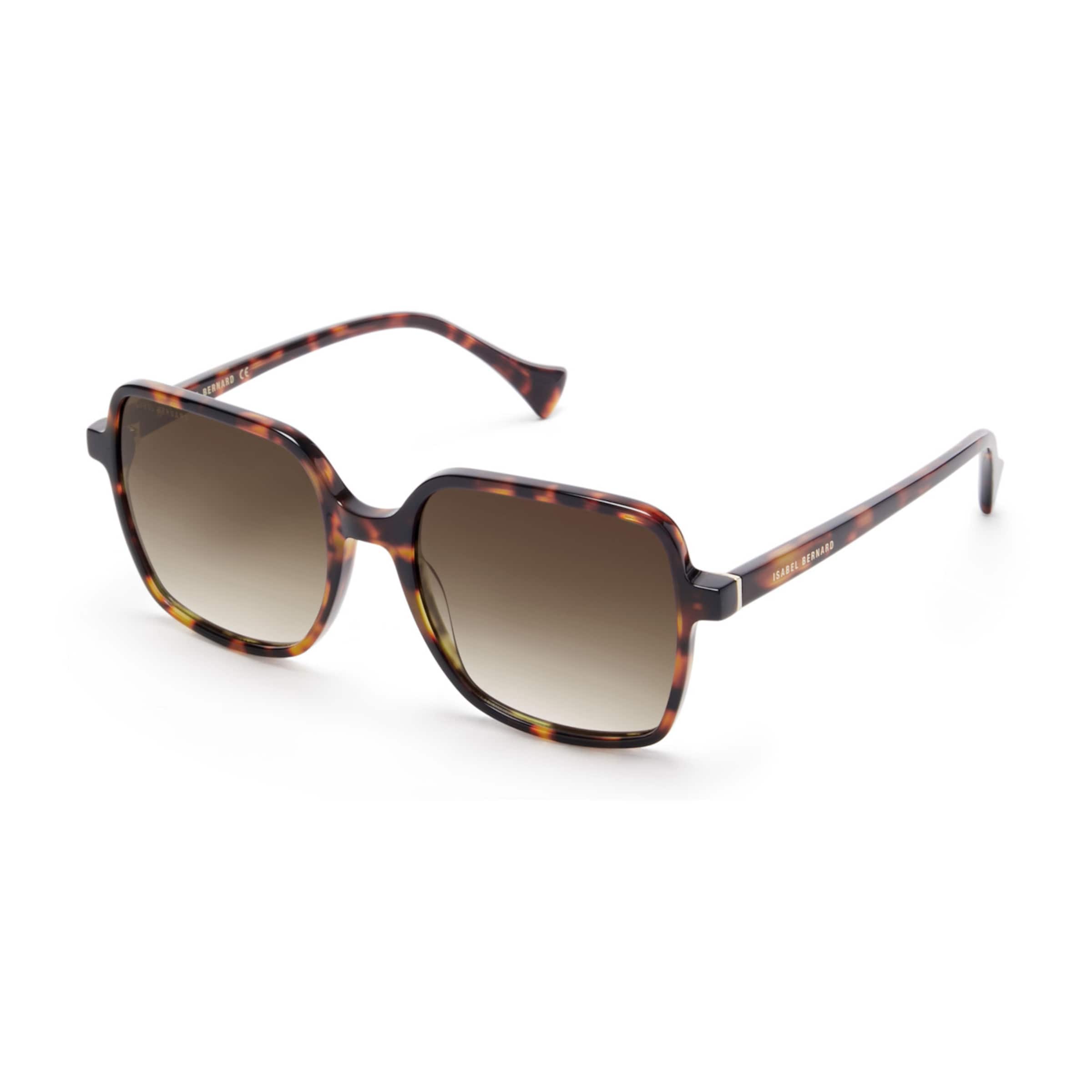 Isabel Bernard Sunglasses in Brown: front