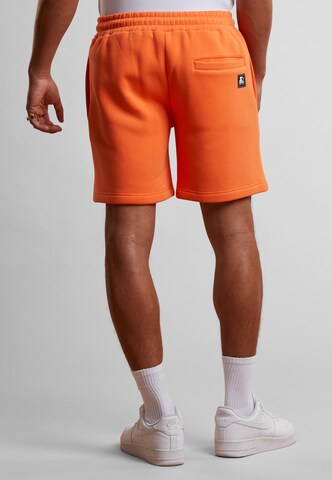 Regular Pantalon de sport Starter Black Label en orange