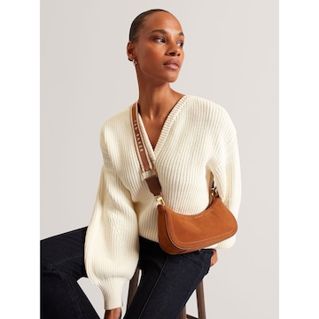 Ted Baker Schoudertas in Bruin: voorkant