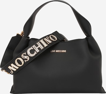 Sacs à main 'Aura' Love Moschino en noir : devant