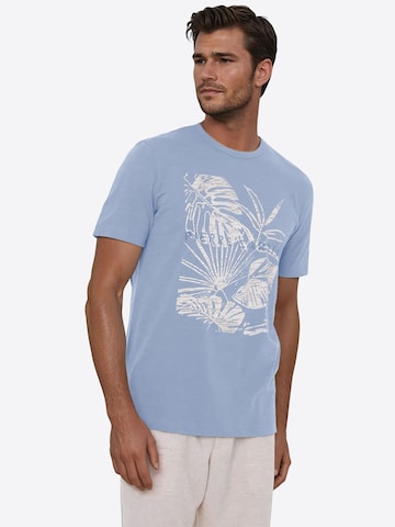 PIERRE CARDIN T-Shirt in Blau: Vorderseite