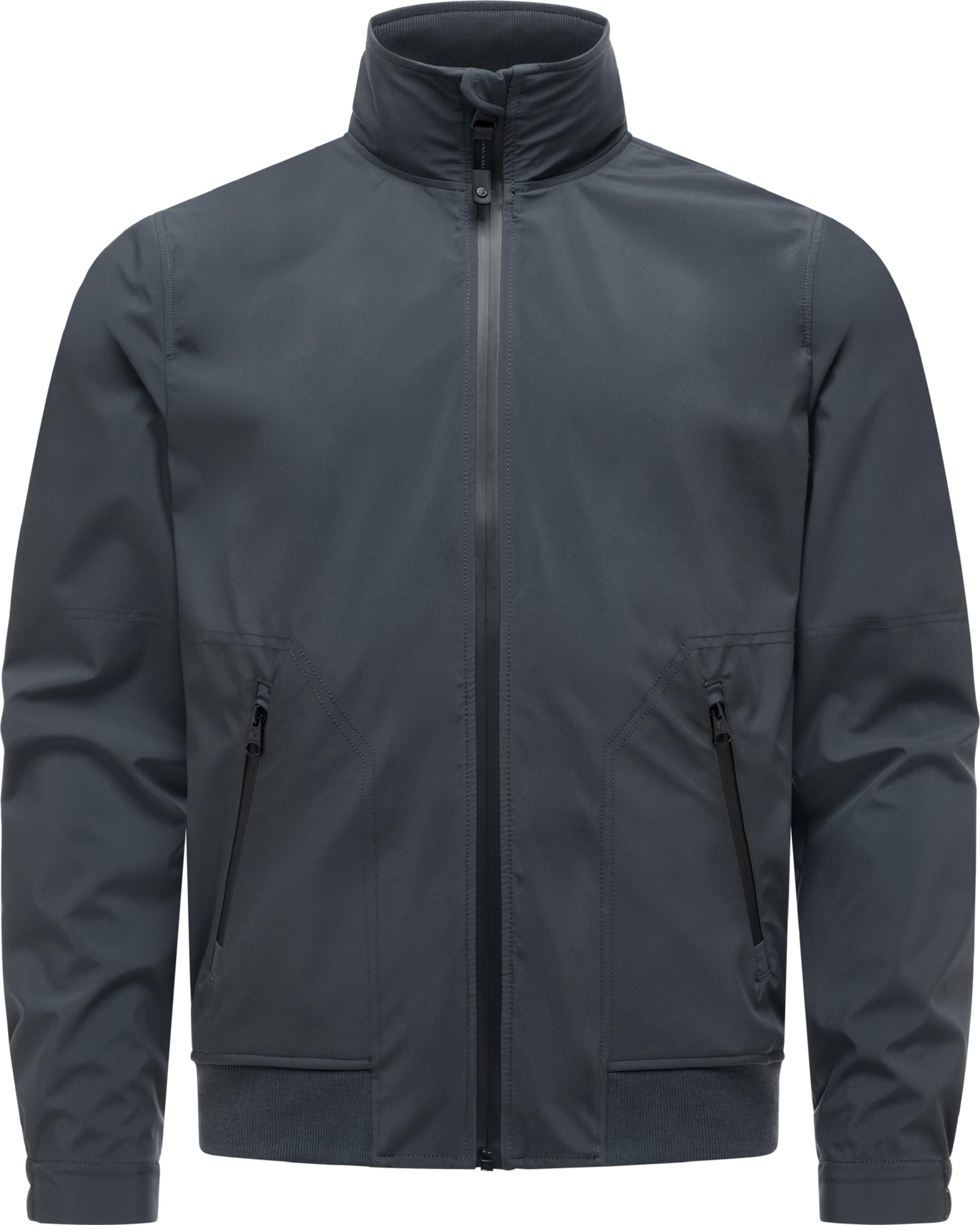 Ragwear Performance Jacket 'Collwie' in Grey: front