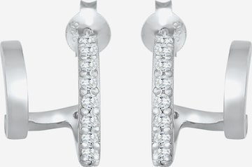 Boucles d'oreilles ELLI en argent : devant