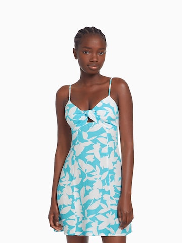 Robe d’été Bershka en bleu : devant