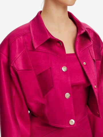 NOCTURNE Between-Season Jacket in Pink