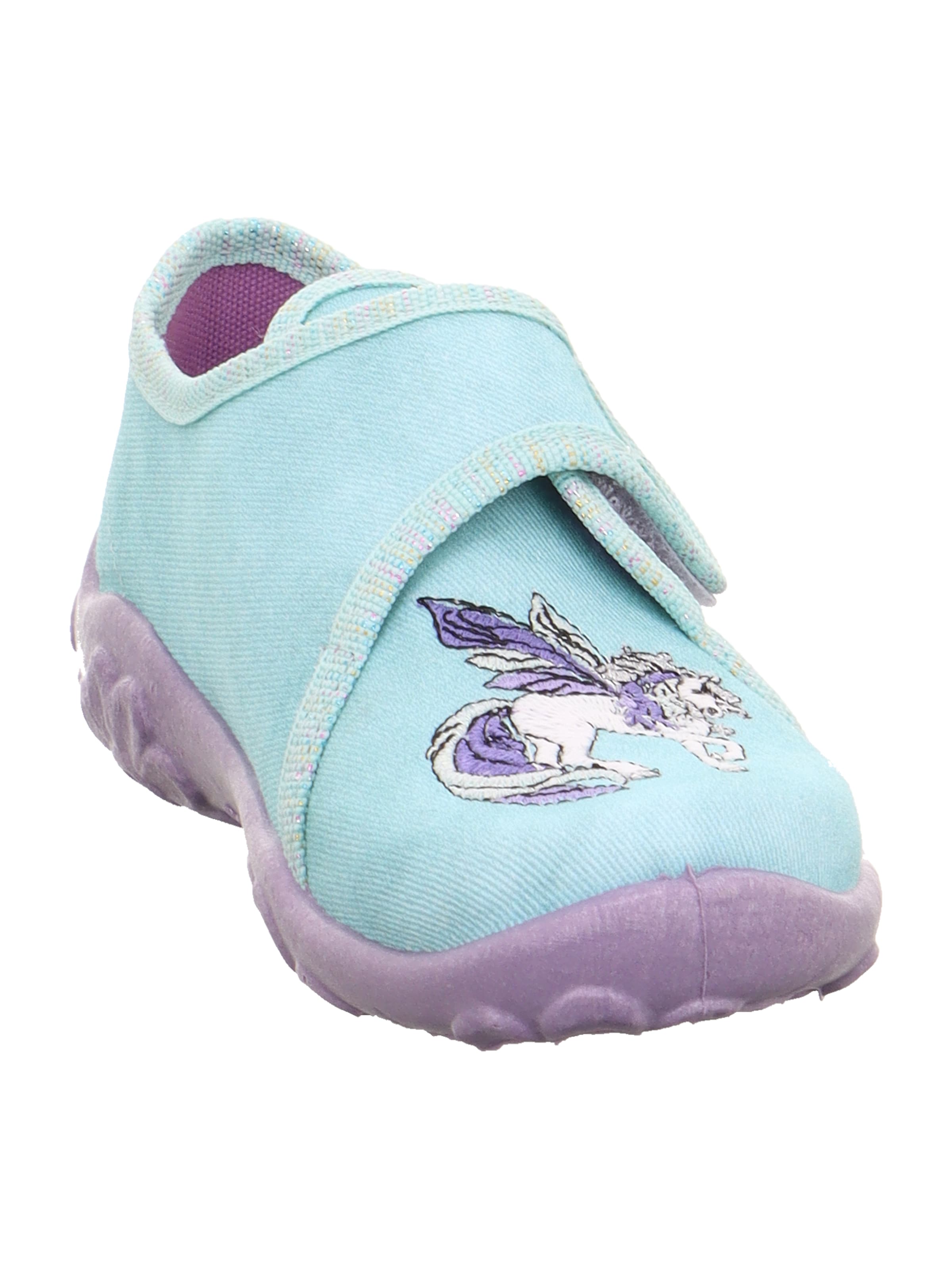 SUPERFIT Домашни пантофи 'BONNY' в зелено