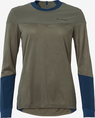 VAUDE Funktionsshirt 'Moab PRO' in marine / khaki, Produktansicht