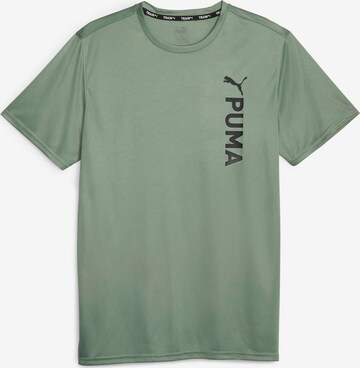 Maglia funzionale di PUMA in verde: frontale