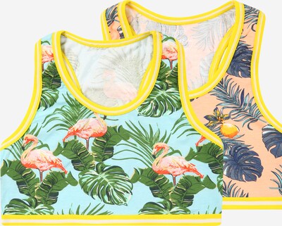 Claesen's BH in aqua / mischfarben / lachs, Produktansicht