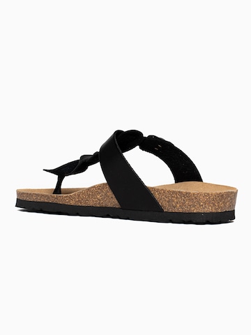 Bayton T-bar sandals 'Huelva' in Black