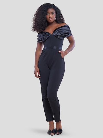 GODDIVA Jumpsuit i sort