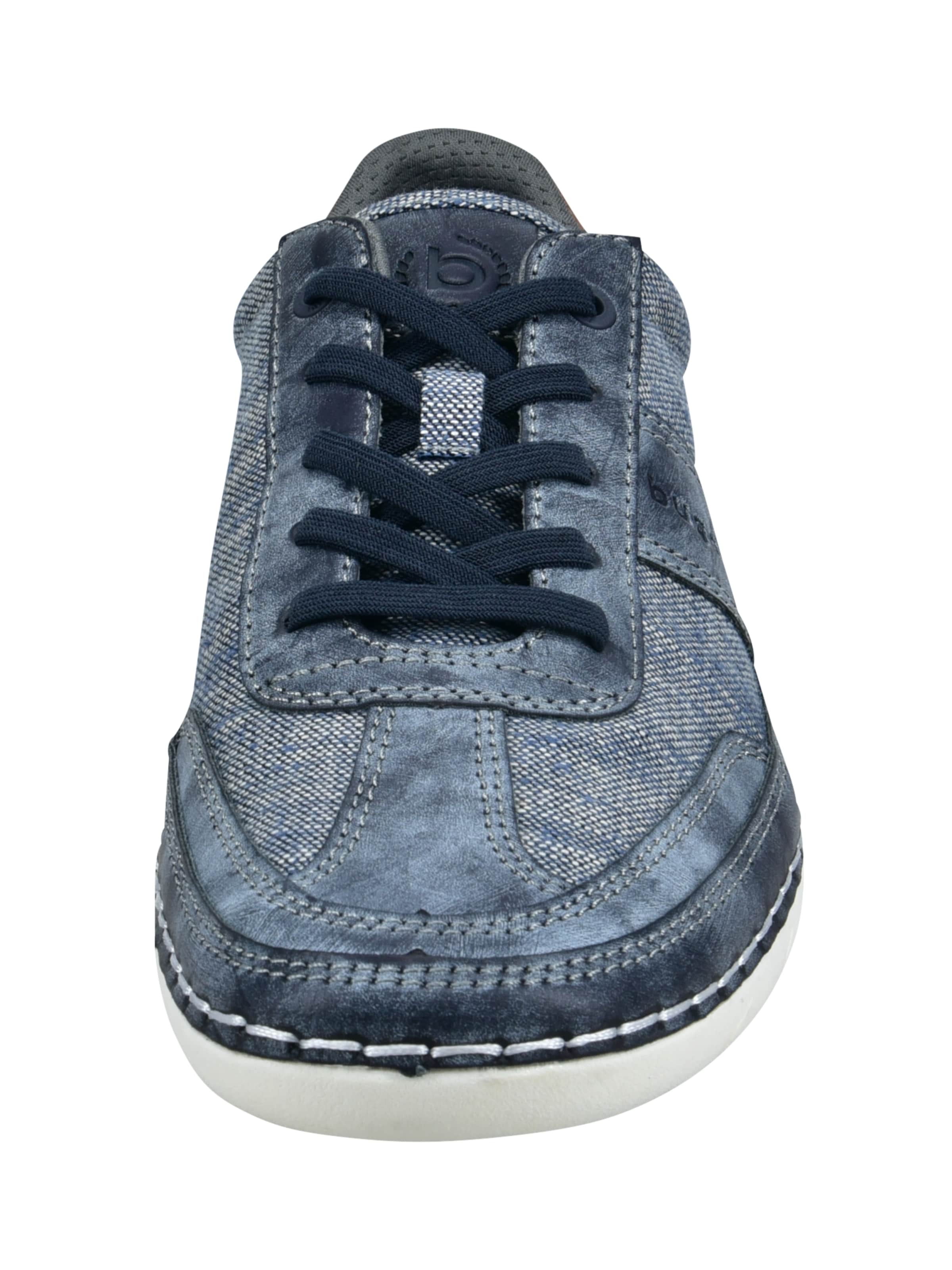 bugatti Athletic Lace-Up Shoes in Blue
