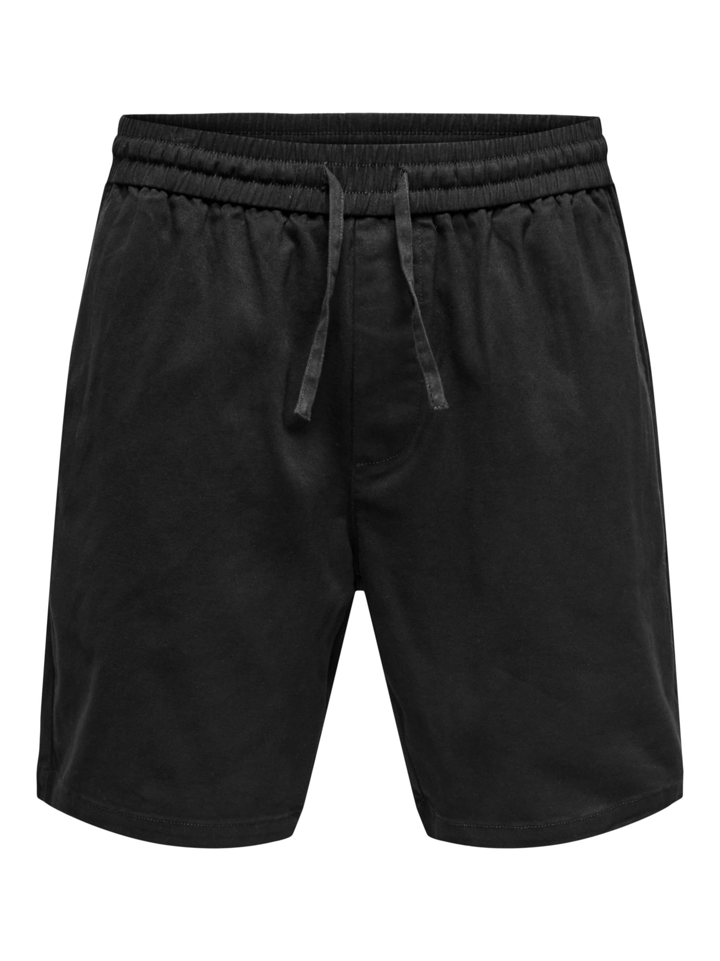 Only & Sons Broek 'ONSTEL' in 34 in de kleur Zwart, Productweergave