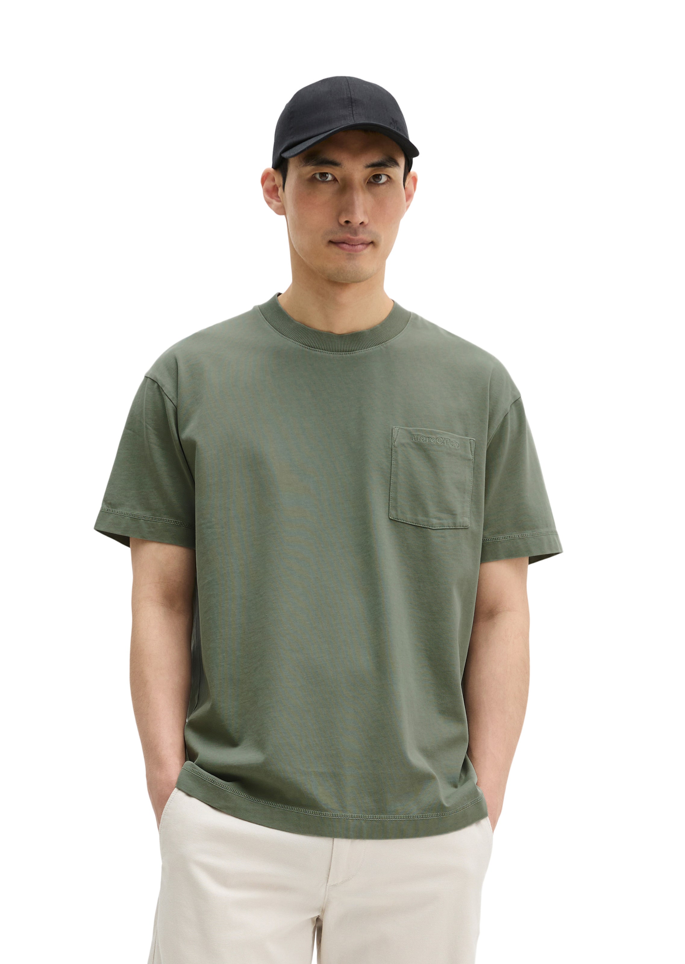 Marc O'Polo Shirt in Grau: Vorderseite