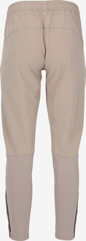 ENDURANCE Slimfit Sportbroek 'MEDEAR W Pants Activ XQL' in Beige