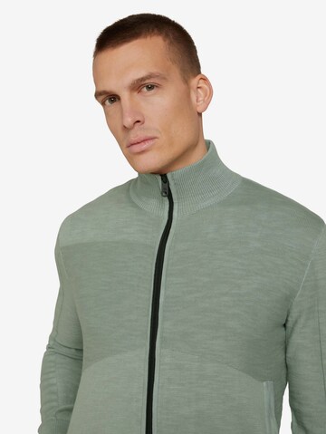 Vestes en maille TOM TAILOR en vert