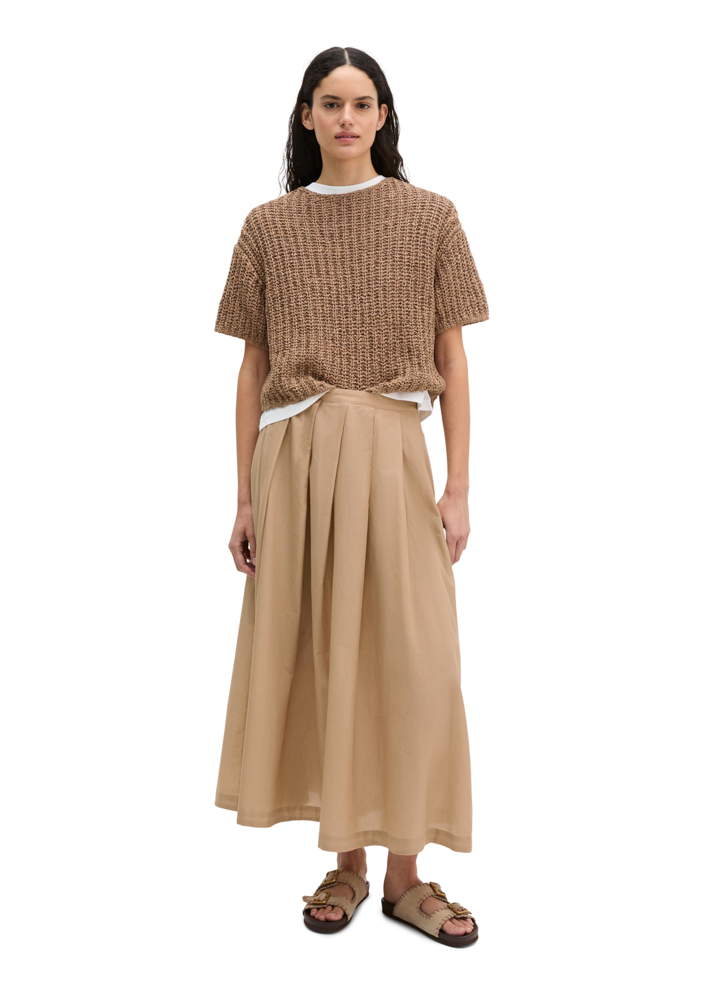 Marc O'Polo Rock in Beige: Vorderseite