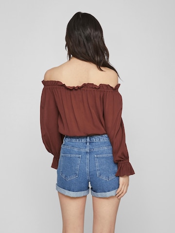 VILA Blouse 'Sunny' in Brown