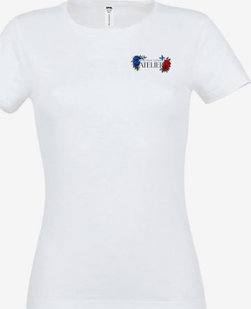 RMK Shirt 'Beautiful' in White: front