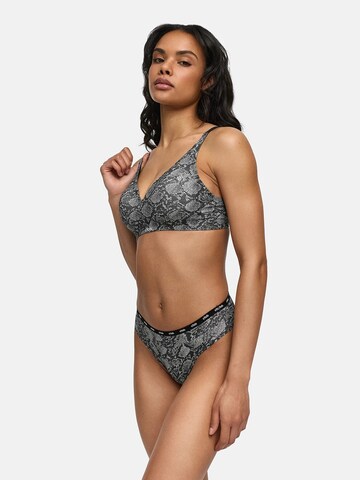 cfab - Push-up Soutien 'Comfort Push-Up BH' em cinzento