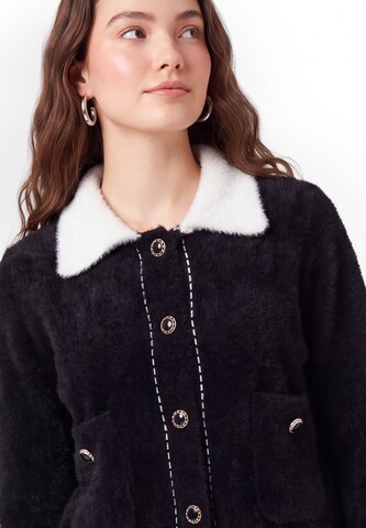 Cardigan myMo ESSENTIALS en noir